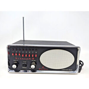 Vintage Electra Bearcat III 3 8 Channel Scanner Radio Tested Works fast shipping